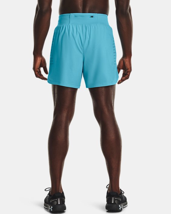 Men's UA Speedpocket 5" Shorts, Blue, pdpMainDesktop image number 2